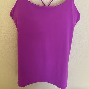 FABLETICS TANK, Pink, Large rouched top